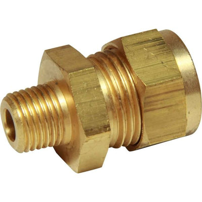 AG Brass Male Stud Coupling 1/2