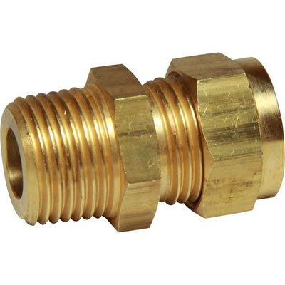 AG Brass Male Stud Coupling 1/2