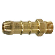AG Brass Hose Tail Connector 1/4" BSP to 10mm Spigot