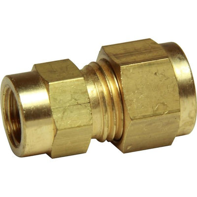 AG Brass Female Stud Coupling 1/4