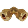 AG Brass Equal Elbow Coupling 1/2" x 1/2" - ChasNewensMarine