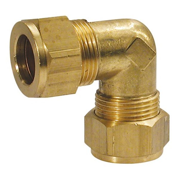AG Brass Equal Elbow Coupling 15 x 15mm
