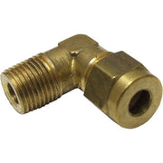 AG Brass Male Elbow Coupling 3/16" x 1/8" BSP Taper