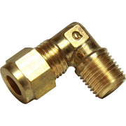 AG Brass Male Elbow Coupling 5/16" x 1/4" BSP Taper