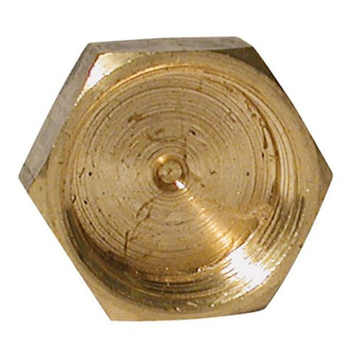 AG Brass Blank Nuts 1/2