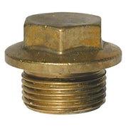 AG Brass Plug 3/4" BSP Parallel - ChasNewensMarine