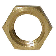 AG Lightweight Brass Lock Nut 3/8" BSP - ChasNewensMarine