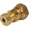 AG Brass Straight Coupling 10mm x 6mm - ChasNewensMarine