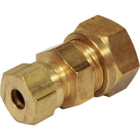 AG Brass Straight Coupling 10mm x 6mm - ChasNewensMarine