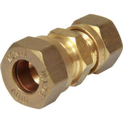 AG Brass Straight Coupling 12mm x 10mm