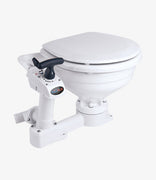 SEAFLO Marine Toilet Manually Operated Marine Toilet - Compact Size