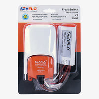 SEAFLO Float Switch 25A max Used For Non-Auto Bilge Pump With Flow Rate Above 3000 gph
