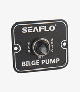 SEAFLO Bilge Switch Panel 3-Way Panel Switch 12V & 24V