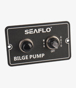 SEAFLO Bilge Switch Panel 3-Way Panel Switch 12V & 24V