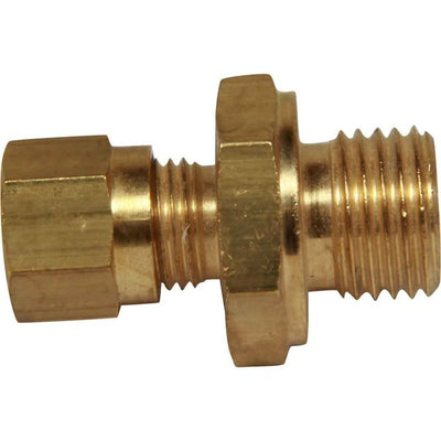 AG Brass Male Stud Coupling 4mm x 1/8