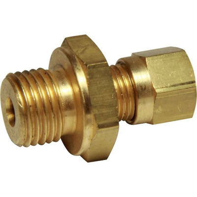 AG Brass Male Stud Coupling 6mm x 1/4