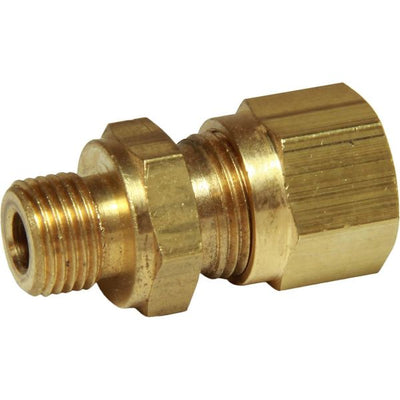 AG Brass Male Stud Coupling 8mm x 1/8