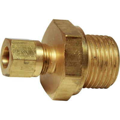 AG Brass Male Stud Coupling 8mm x 1/2