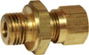 AG Brass Male Stud Coupling 10mm x 1/4" BSP - ChasNewensMarine