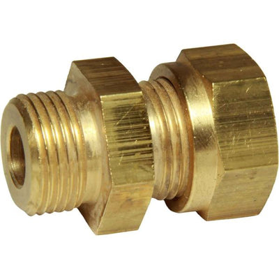 AG Brass Male Stud Coupling 12mm x 3/8