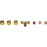 AG Compression Tee Piece (8mm Each End) MT208