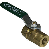 AG DZR Brass Ball Valve 1/2" BSP 228/1