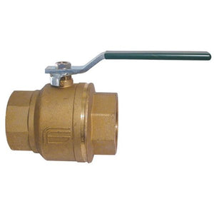 AG DZR Brass Ball Valve 4" BSP 228/1 - ChasNewensMarine