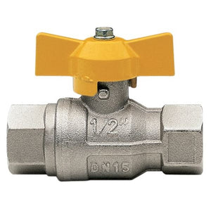 AG Tee Ball Valve with 3/8" BSP Female Ports