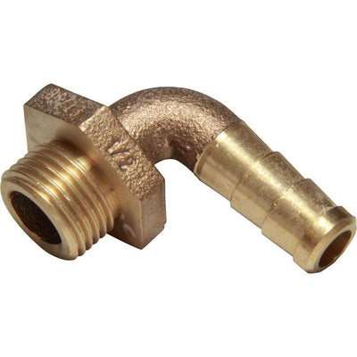 AG Right Angle Hose Connector Bronze 1/2