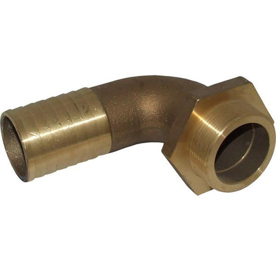 AG Right Angle Hose Connector Bronze 2