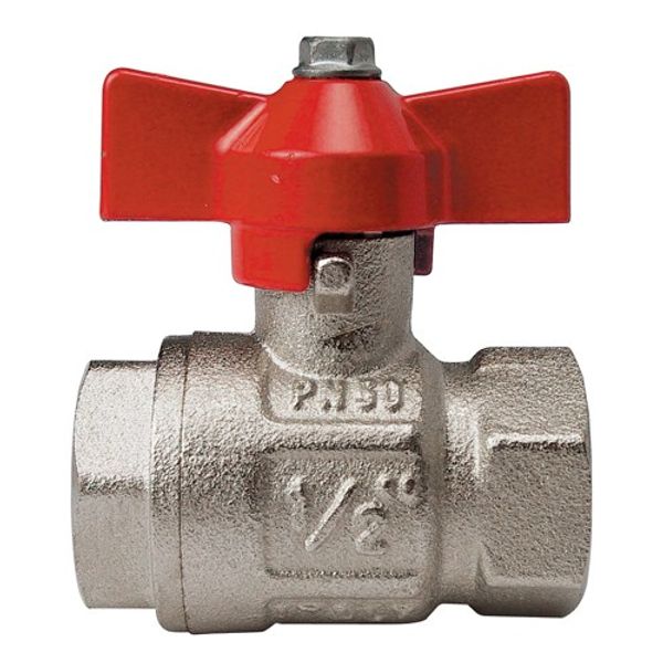 AG Tee Ball Valve PN50 3/8" BSP Female Ports