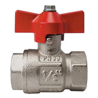 AG Tee Ball Valve PN40 1" BSP Female Ports