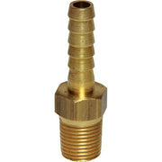 AG Brass Hose Connector 1/8" BSP Taper Male - 3/16" Hose