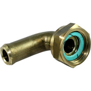 AG Brass 90 Degree Cap & Hose Tail 3/4" BSP Female - 3/4" Hose