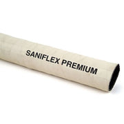 AG White Rubber Sanitation Hose 25mm ID x 10m