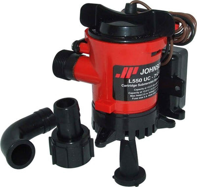 Johnson L550 Ultima Combo Automatic Bilge Pump (12V / 750 GPH / 19mm)
