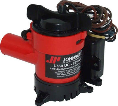Johnson L750 Ultima Combo Automatic Bilge Pump (12V / 1250 GPH / 19mm)