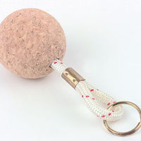 Cork Ball Key Ring