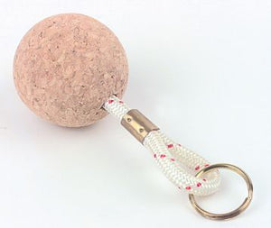 Cork Ball Key Ring