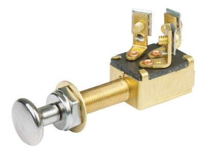 BEP 1001302 SPST Push-Pull Switch, 2 Position - Off/On