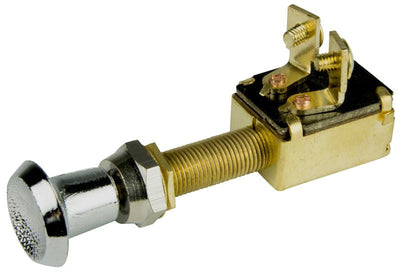 BEP 1001303 SPST Push-Pull Switch, 2 Position - Off/On (Two Circuit)