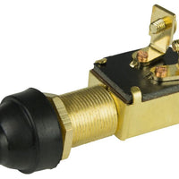 BEP 1001505 SPST Push Button Switch, 2 Position - Off/(On)