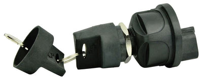 BEP 1001604 Sealed Ignition Switch, 3 Position - Off/Ignition and Accessory/Ignition and Start
