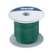 Ancor Tinned Copper Wire, 18 AWG (0.8mm²), Green - 100ft