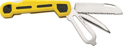 Skipper's Lock Knife - Yellow / Black