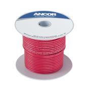 Ancor Tinned Copper Wire, 18 AWG (0.8mm²), Red - 100ft