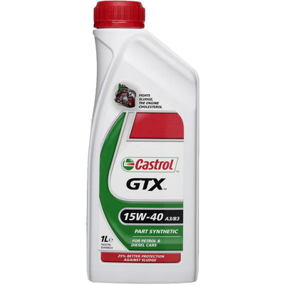 Castrol GTX 15W40 Grade Engine & Gearbox Oil (1 Litre)  101701