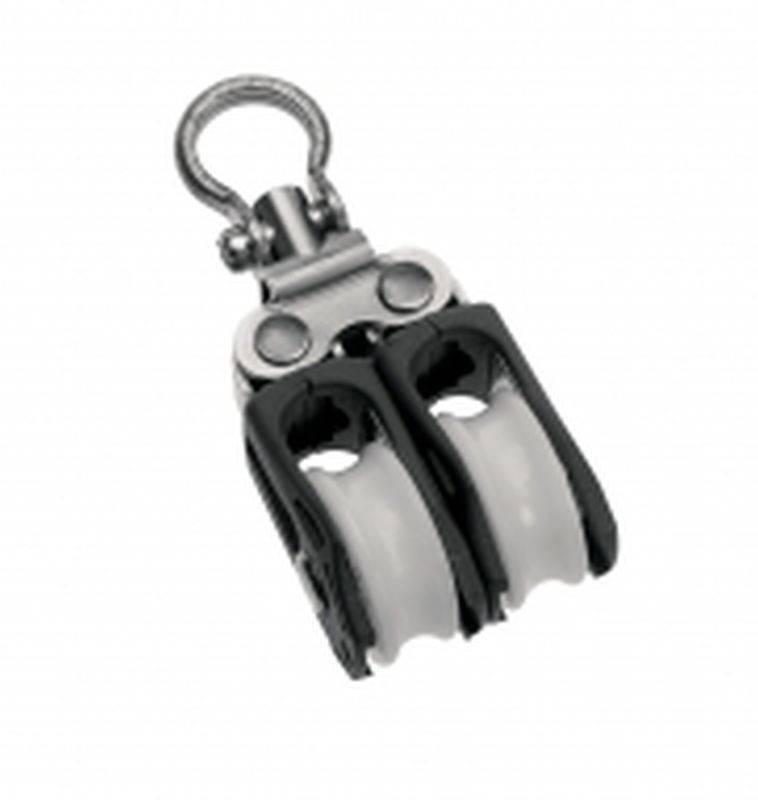 Ball bearing Sheave Double- swivel - ChasNewensMarine