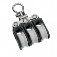 Ball bearing Sheave Triple- swivel - ChasNewensMarine