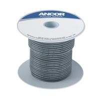 Ancor Tinned Copper Wire, 14 AWG (2mm²), Grey - 100ft